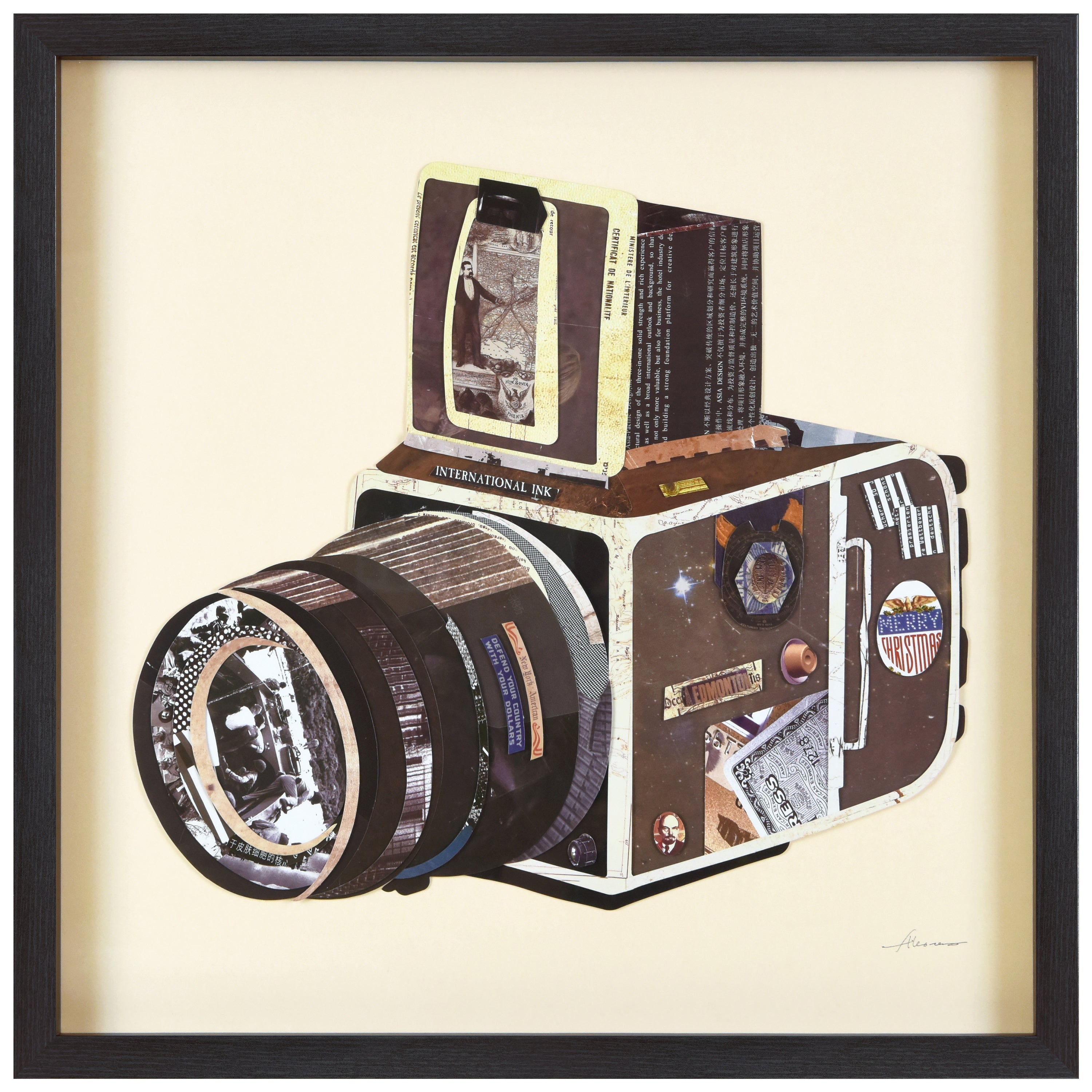 A. Zeng Dimensional Art Collage – Empire Art Direct