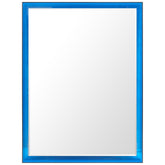 Sapphire Mirror - Chromatic Acrylic Framed Beveled Mirrors