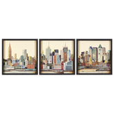 New York Skyline ABC