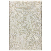 Ethereal Drift - Raised Puff Print on Framed Linen