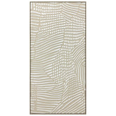Ethereal Layers - Raised Puff Print on Framed Linen
