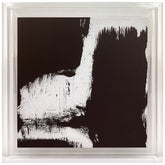 Impact III - High Resolution Giclee Printed Canvas Framed in Contemporary Clear Acrylic Frame