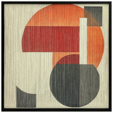 Modern Mosaic - Traditional and Contemporary Art Images Printed on a Frame of Tightly Bound Threads.