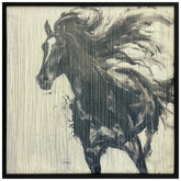 Untamed Spirit - Traditional and Contemporary Art Images Printed on a Frame of Tightly Bound Threads.