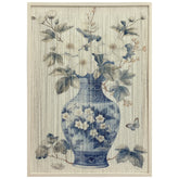 Blooming Harmony - Traditional and Contemporary Art Images Printed on a Frame of Tightly Bound Threads.