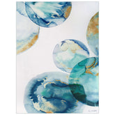 Blue Green Marbles I