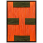 Modern Geometry - Contemporary Artistry Meticulously Crafted with Woven Threads