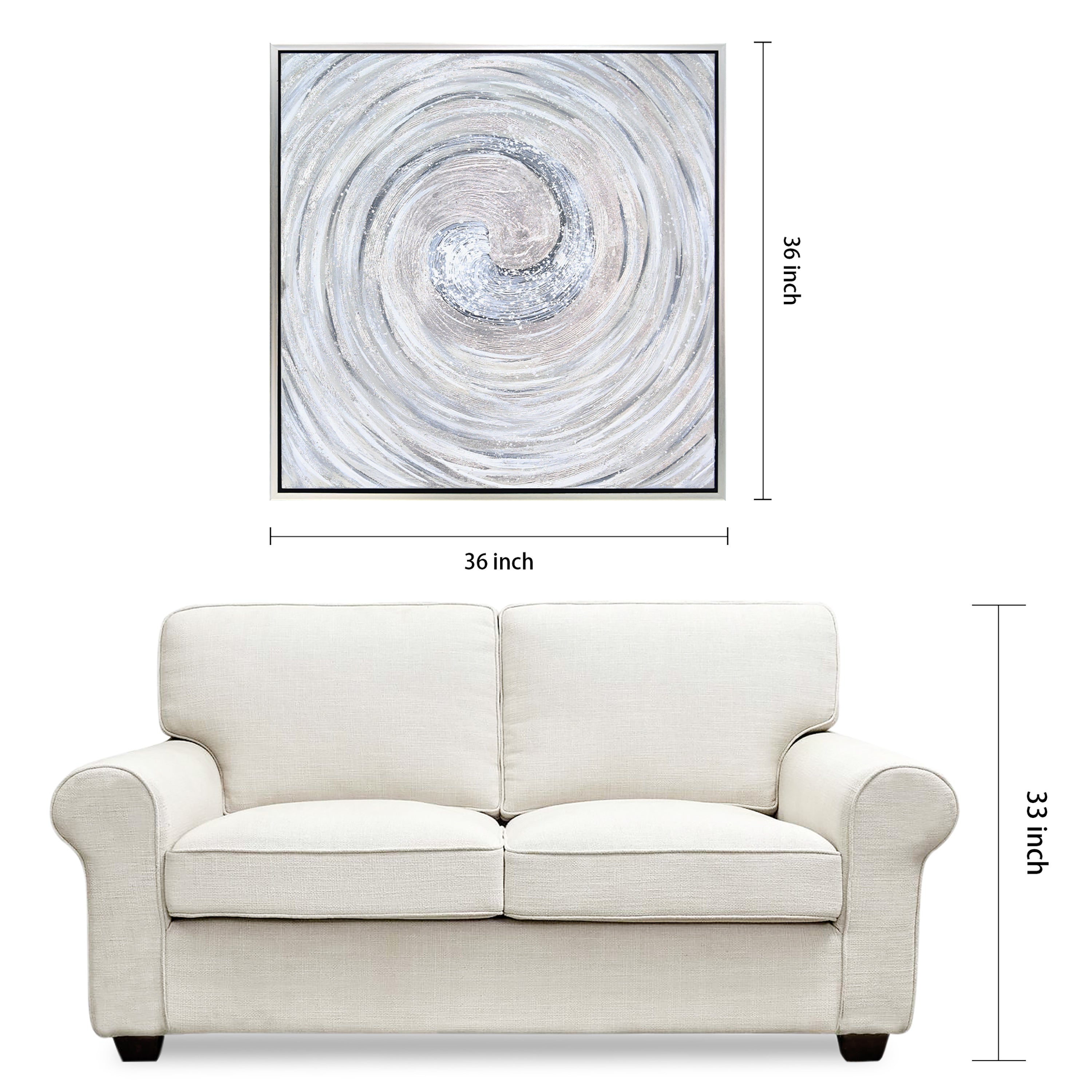 Silver Swirl