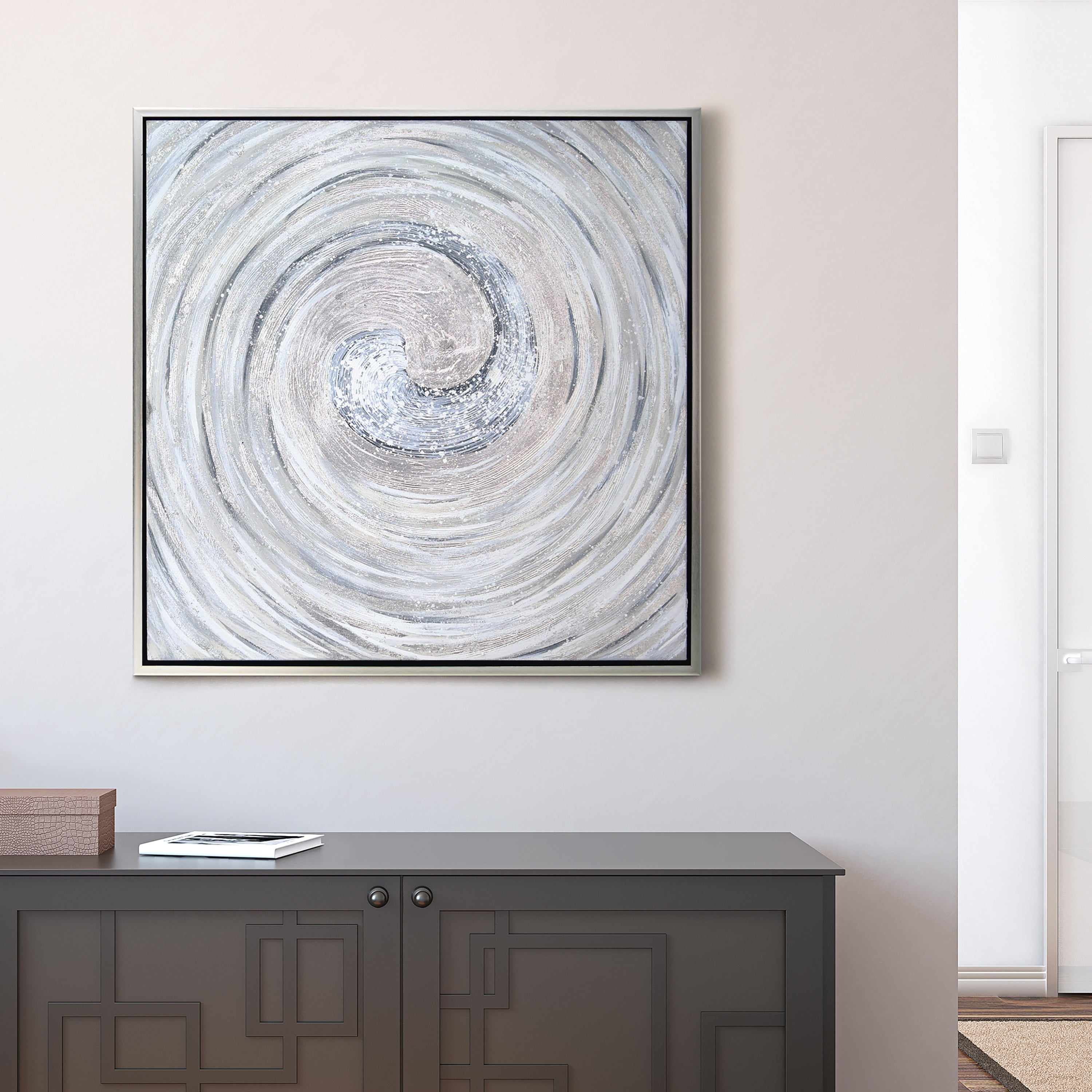 Silver Swirl