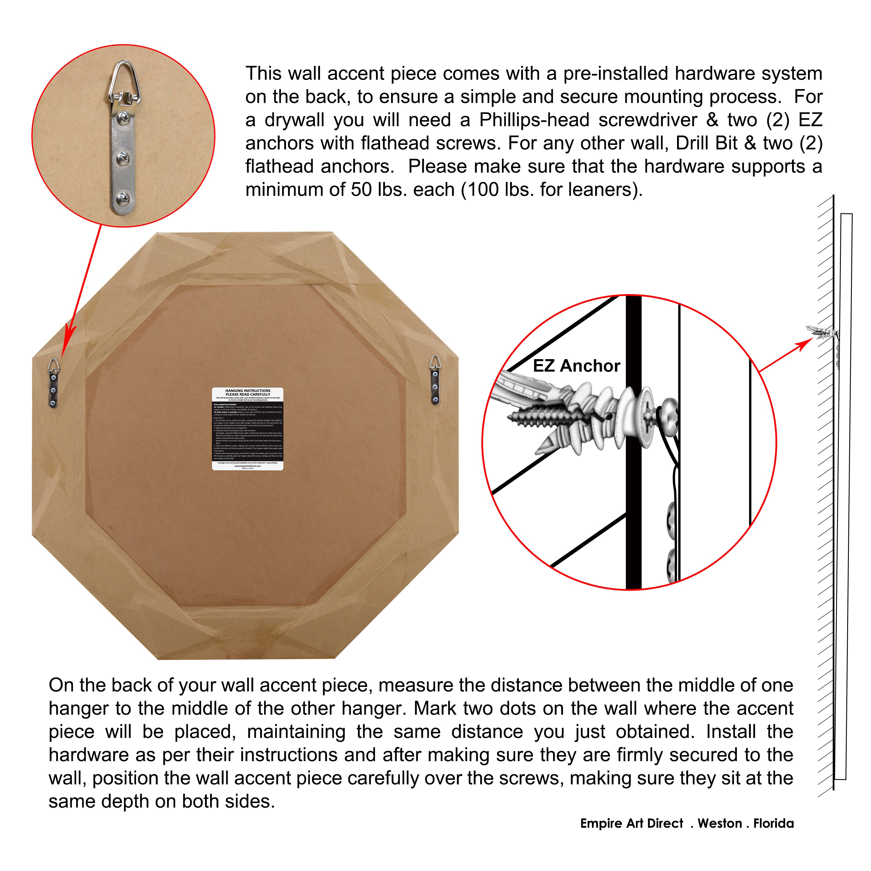 Multi Faced Octagonal Mirror