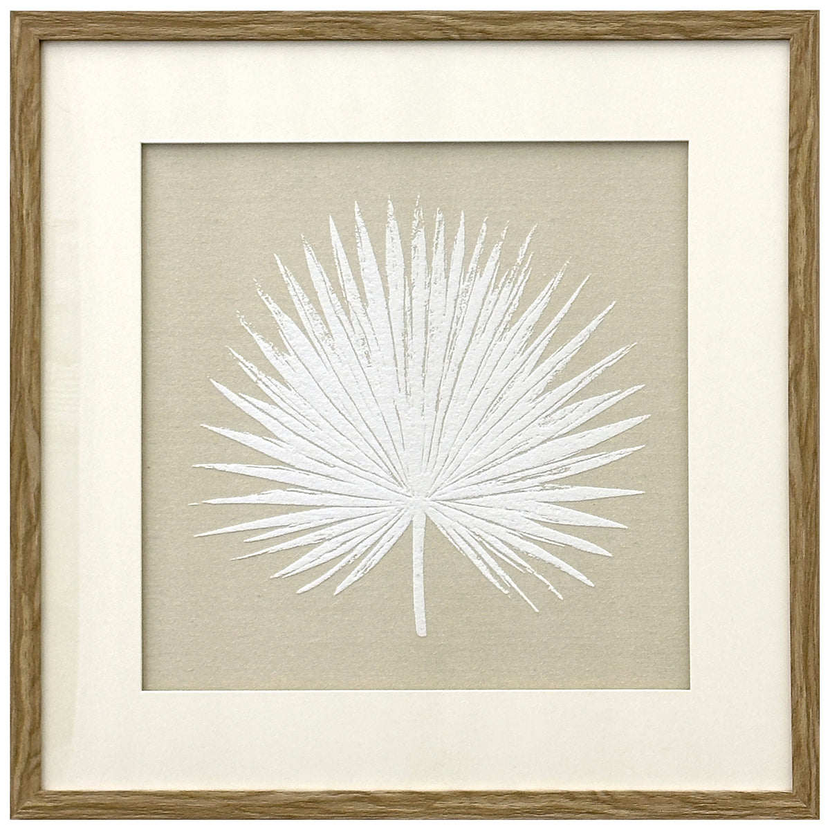 Branches of Light - Framed Raised Puff Print Under Glass